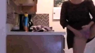 masturbating with my stepson is watching me