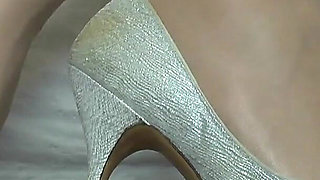 Time to Jerk off in Your Pants Again Today! and While You Do It, You Get to Sniff My Pantyhose-clad Feet!