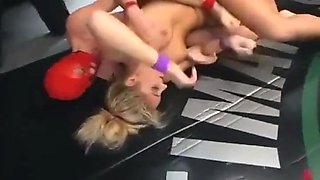 Xana Star, Hollie Stevens And Crimson Ninja - The Ninja (2-0) Vs 1-2)