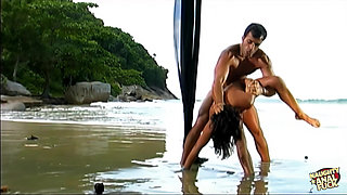 The Sound of the Waves Was a Great Asmr Addition for These Two Anal Fuckers