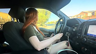 Busty Czech amateur fucks outdoor in public