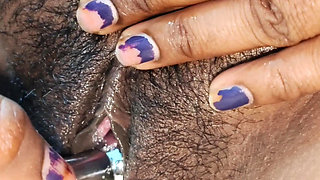 I fucked my thirsty pussy with a toy