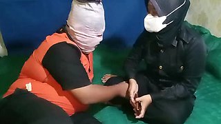 Female Security Guard Blowjob - Uncensored Indonesian MILF Babang Endut & Juwita Seksi HD