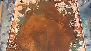 In Big Eyeglasses Asmr Acrylic Art Bloom in the Mist Part 1