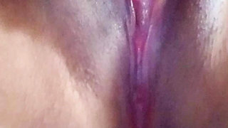 Teen Hard Nipples Clit Rubbing Orgasm and Creampie Pussy Squirting and Peeing on Bed Then Licking Cum at the End