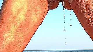 Dirtymilftina Ns on the Beach