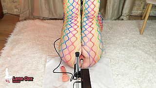 Tied up and Taken Hard by My Sex Machine