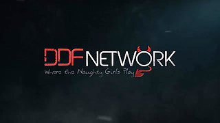 Pantyhose & Double Dong: Lesbians Stuff Their Tight Pussies