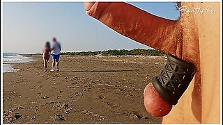 Anal Fingering For A Slut: Public Beach Slut Analized And Handjob