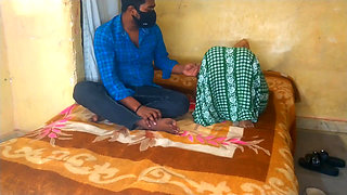 Stepbrother sex with step sister and gave her pleasure the whole night