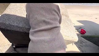 First Outdoor Sex in Complete Privacy