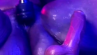Riding My BBC Dildo in Fresh Heels Until I Flood the Floor Backshots & Squirt Explosion
