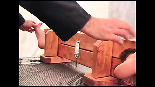 Pt 2 Tickled & Vibed From the Inside - Chastity Squirts! - This Model Is Tickled by Tmh, and He Uses a Vibrator and Tickles Insi