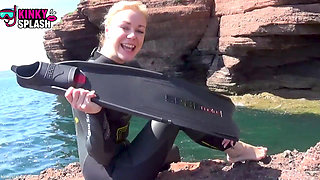 Freediving Fetish Fantasy Fins, Gasps & Underwater Control