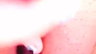 Squirting with Toy