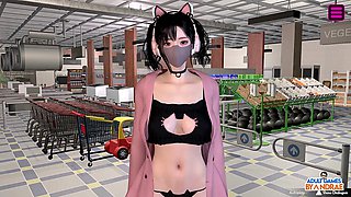 Finger-tickling, next door, sitting