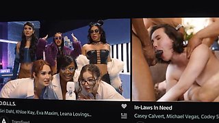 ADULT TIME - MILF Savanah Storm Is Caught Masturbating In Her Backyard By Pervert Voyeur Neighbor: Porn