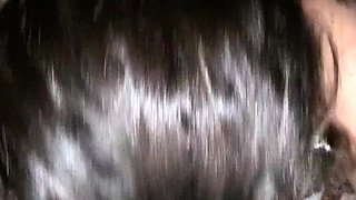 Homemade amateur riding cock cumshot swallow in lingerie