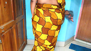 55-year-old Maid Fucked by Owner's Stepson - Cum Left Her Behand