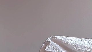 Step Sis Take off Panties While Sharing Bed with Me