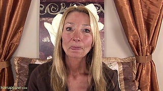 Pam Masturbating