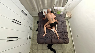 Friends Play-fight Over the TV Remote and End up Having Sex