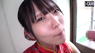 Cosplay Date. Shy Girl on a Daring Outdoor Stroll Part 3