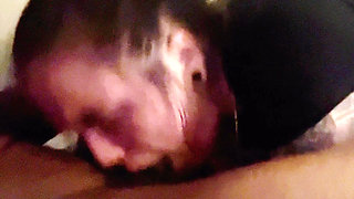 Gives Amazing Blowjob And Gets Her Wet Hairy Bush Fucked