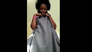 African Amateur with a Large Clitoris