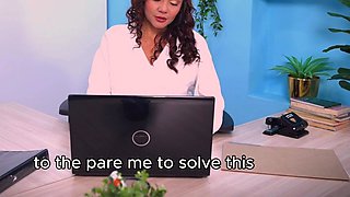 My boss finds out her husband is cheating on her and wants