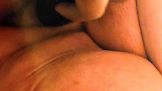 Fucking Granny BIGPUSSY with Thick Dildo Makes Her ASSHOLE Open WIDE