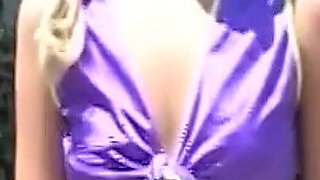 Blonde Slut Spreads Ass Wide Then Swallows Thick Cum Load