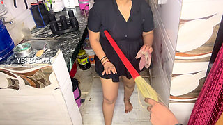 Step Stepbrother-in-law Fucks Step Stepsister-in-law in Kitchen First Time Passion