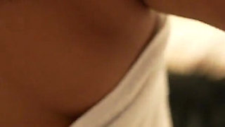 Hot Big Tits Lesbians Kiss and Rub Each Other's Pussies and Massage Their Big Natural Tits