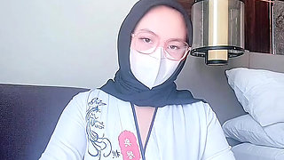 Auntie in a Japanese kimono