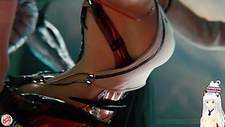 Asian big tits, alien hentai, evolved fights