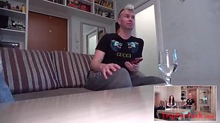 Curly haired Gina does threesome: Doggy, Cowgirl  Missonary Porn