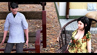 Hot animated 3D vacation fantasy with Asleeljawanee