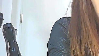 Bootslut Punishment and Squirting All Over Boots