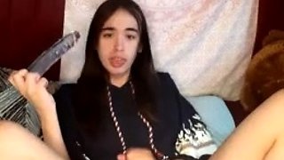Pixinun Eating Cum After Solo Masturbation