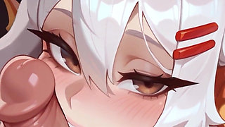 Big Tits Hentai Mermaid Girl Hot Romantic Sex with Pussy Licking, Kissing and Creampie - Hotel Tales (steam Game)