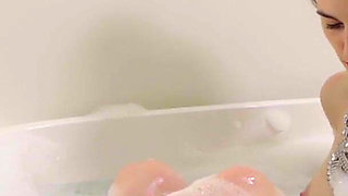 Washing Myself for Step-daddy