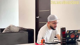 Mexican Wife Teresa Ferrer Surprises Husband in Lingerie - Hard Fuck on Table with Squirting & Creampie
