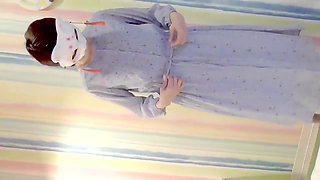 Mayu No59 Swimsuit Fitting, Anal Licking, White-eyed Orgasm, Semen Eating, Nipple Piercing, Squirting, Convulsive Orgasm