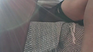 My pantyhose have a ladder in them