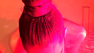 Real Couple Shower Sextape - Steamy Amateur Fuck with Stepdaddy in the Shower