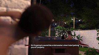 My Bimbo Dream 42 - Hot Latina MILF Gives Handjob to Virgin in Jacuzzi