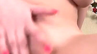 Real Morning Masturbation. Her Fingers Very Gently Caress Her Small Clitoris