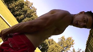 Handsome Athletic Czech Boy With Big Dick