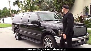 Innocenthigh - student fucks private driver